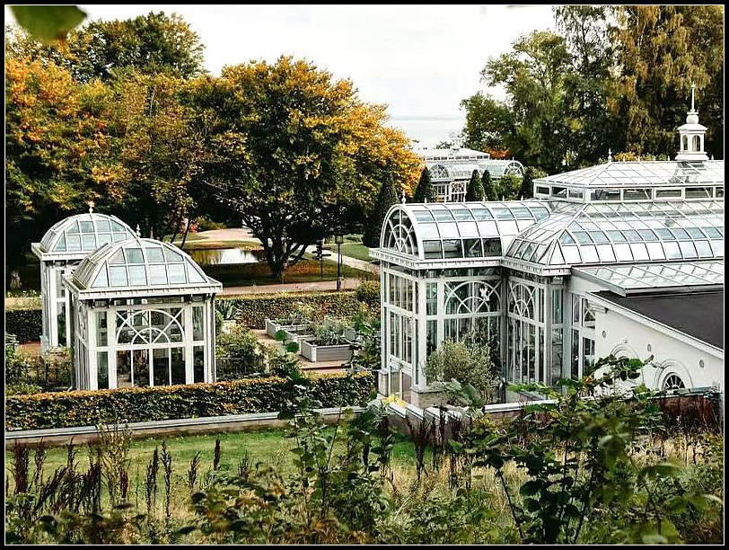 Victorian greenhouse, steel-framed greenhouse, wedding venue greenhouse